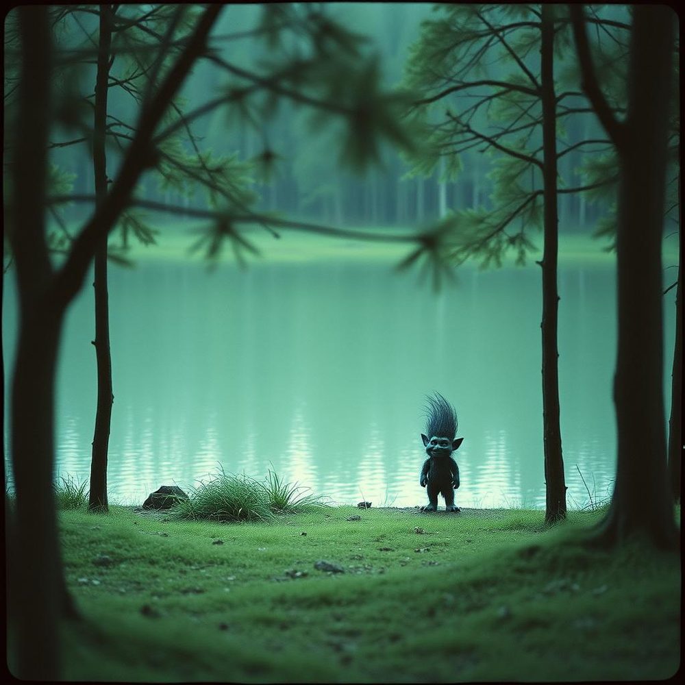 The troll by the lake